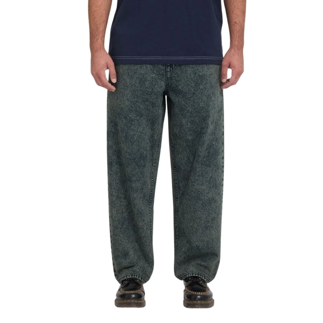 Volcom Freazy Loose EW Denim - Scarab - Mens Relaxed/Loose Denim Jeans by Volcom