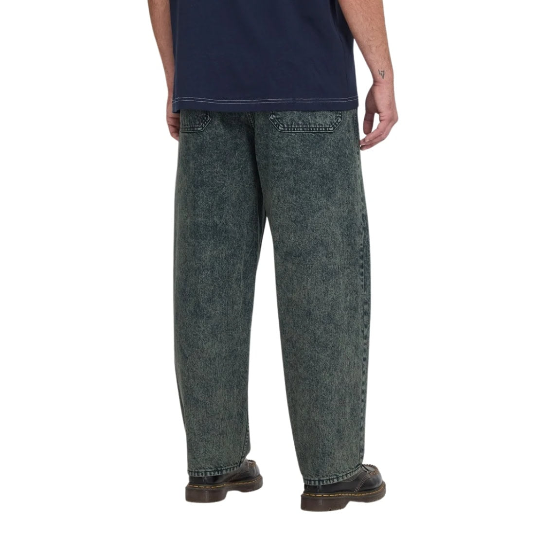 Volcom Freazy Loose EW Denim - Scarab - Mens Relaxed/Loose Denim Jeans by Volcom