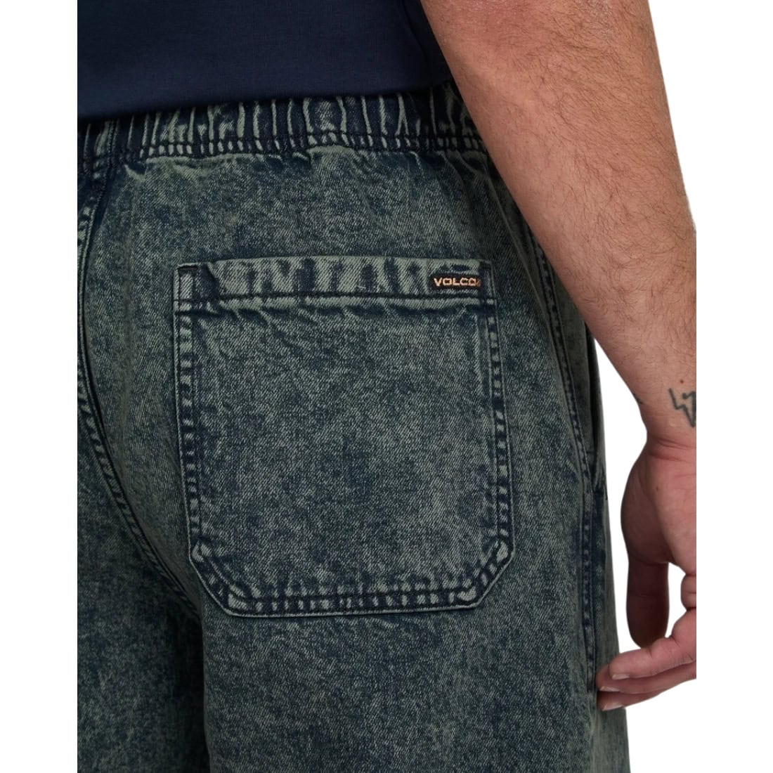 Volcom Freazy Loose EW Denim - Scarab - Mens Relaxed/Loose Denim Jeans by Volcom