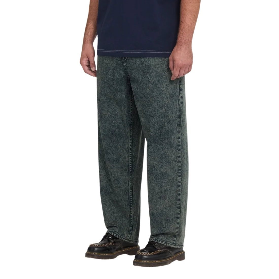 Volcom Freazy Loose EW Denim - Scarab - Mens Relaxed/Loose Denim Jeans by Volcom