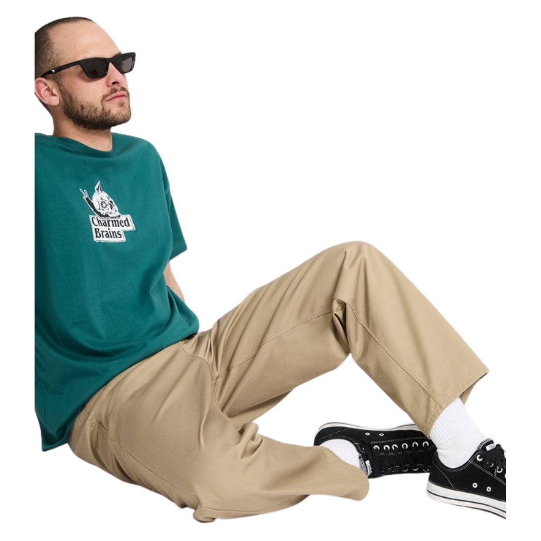 Volcom Freazy Loose EW Pant - Khaki - Mens Cargo Pants/Trousers by Volcom