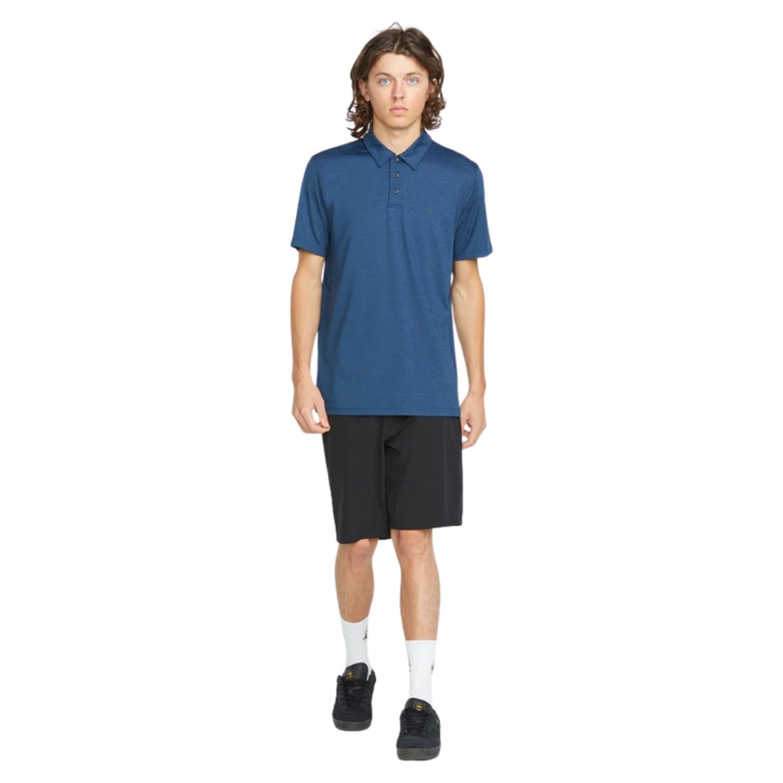 Volcom Frickin Cross Shred 20" Hybrid Shorts - Black SP26 - Mens Hybrid Shorts by Volcom