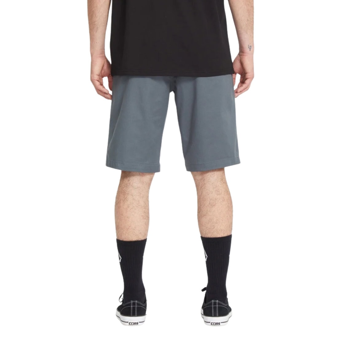 Volcom Frickin Modern Stretch Short 21" - Dark Slate - Mens Walk Shorts by Volcom
