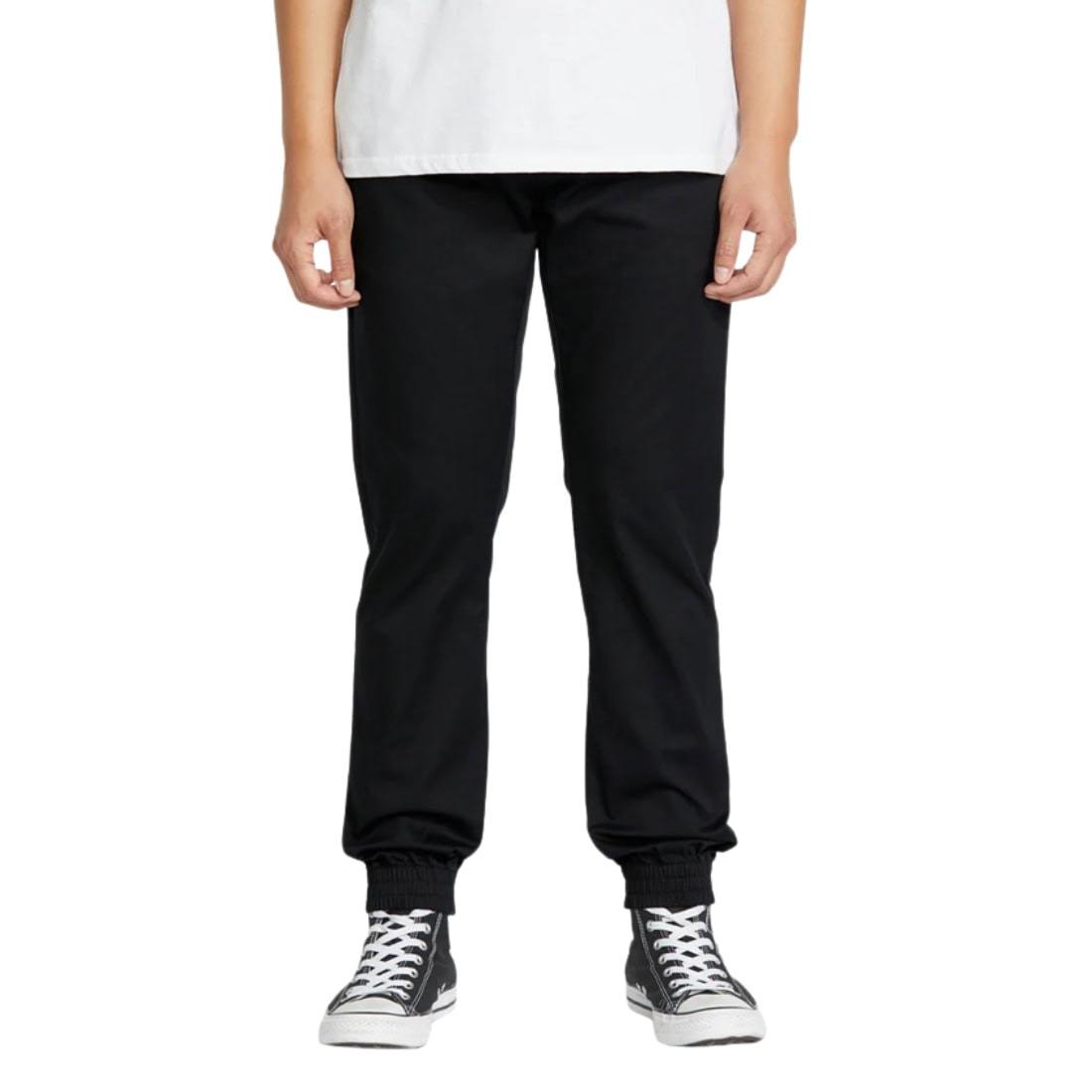 Volcom Frickin Slim Jogger - Black FA25 - Mens Joggers by Volcom