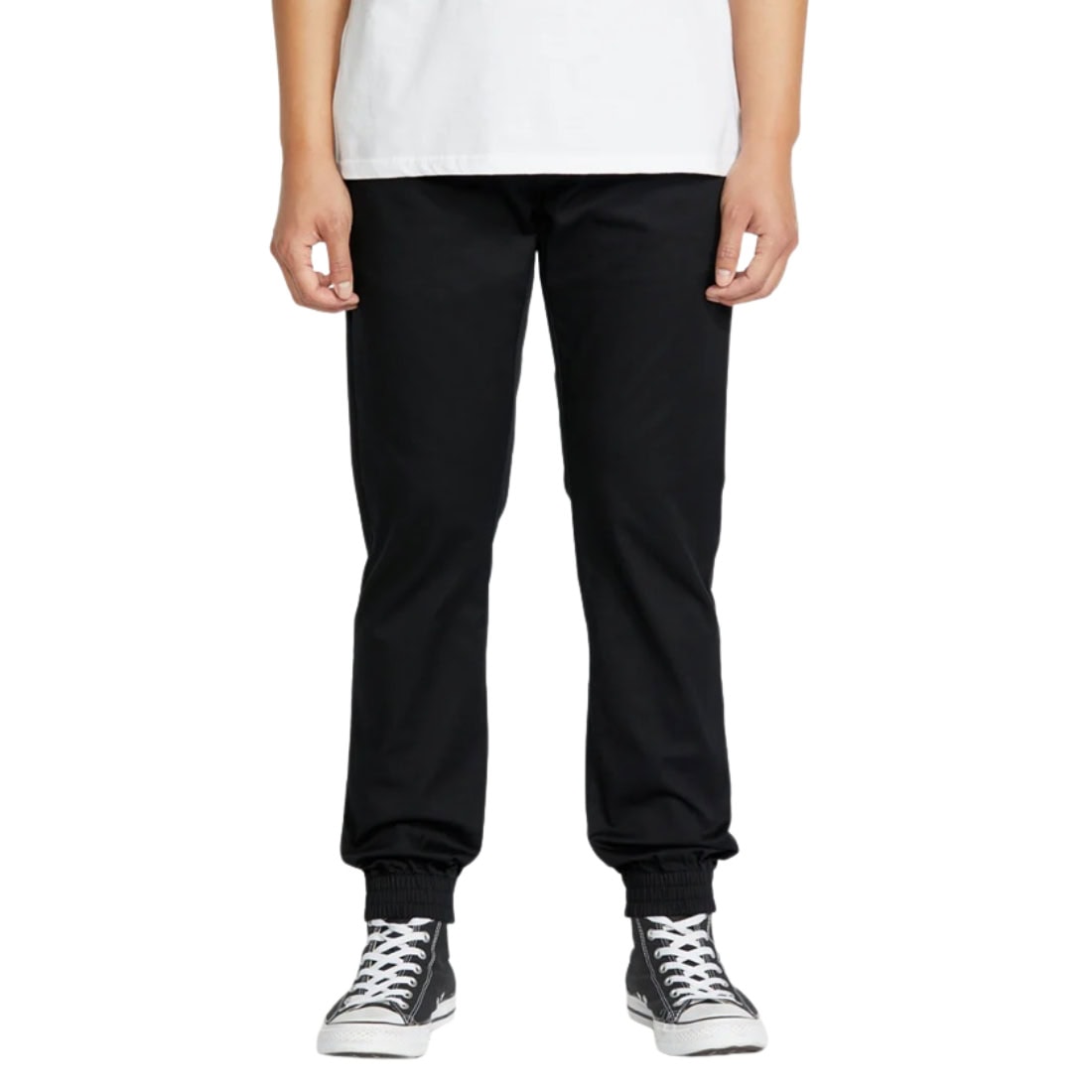 Volcom Frickin Slim Jogger - Black FA25 - Mens Joggers by Volcom