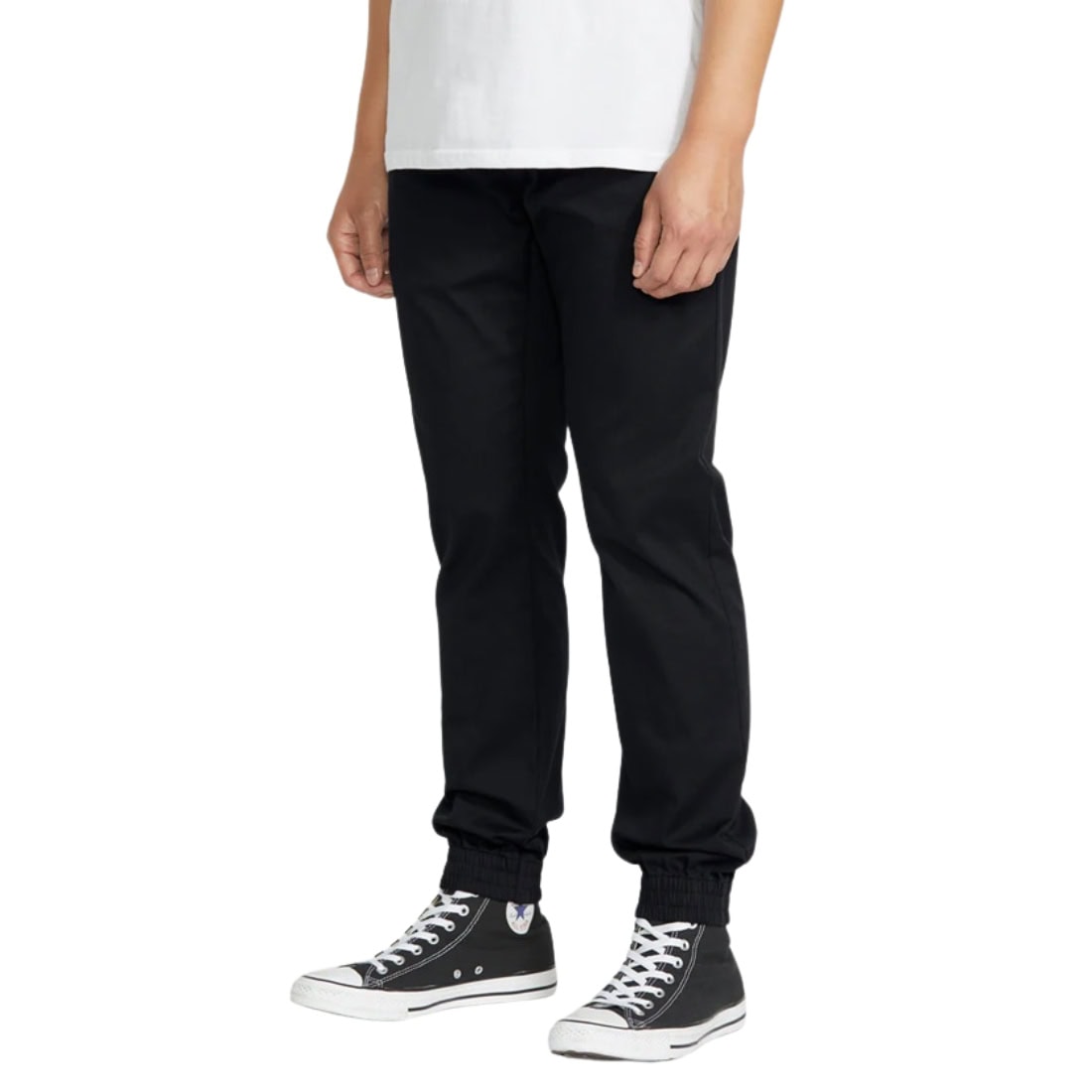 Volcom Frickin Slim Jogger - Black FA25 - Mens Joggers by Volcom