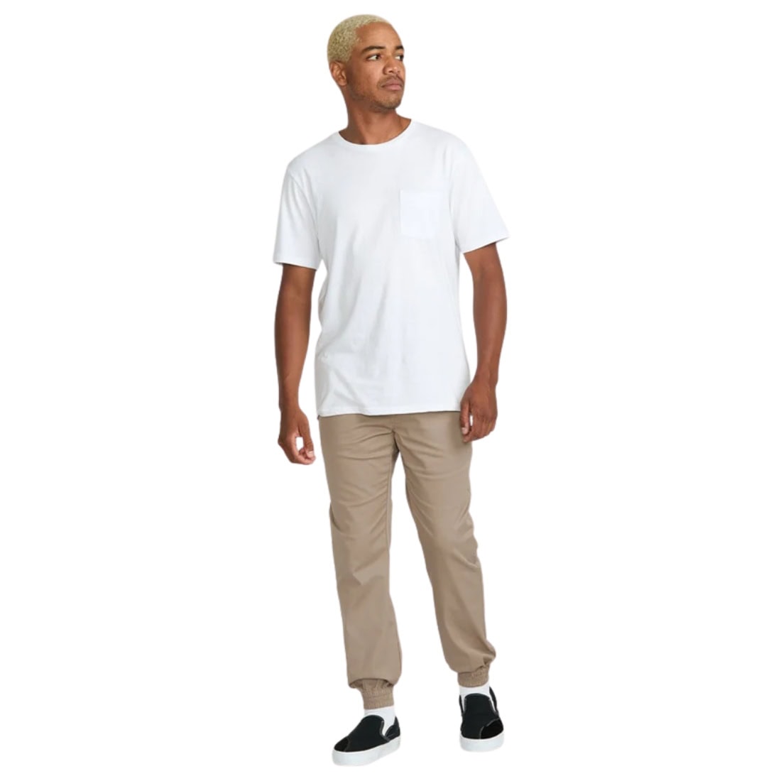Volcom Frickin Slim Jogger - Khaki - Mens Joggers by Volcom