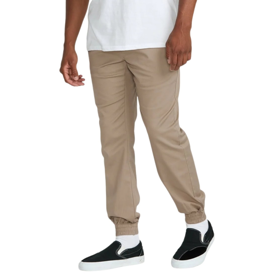 Volcom Frickin Slim Jogger - Khaki - Mens Joggers by Volcom