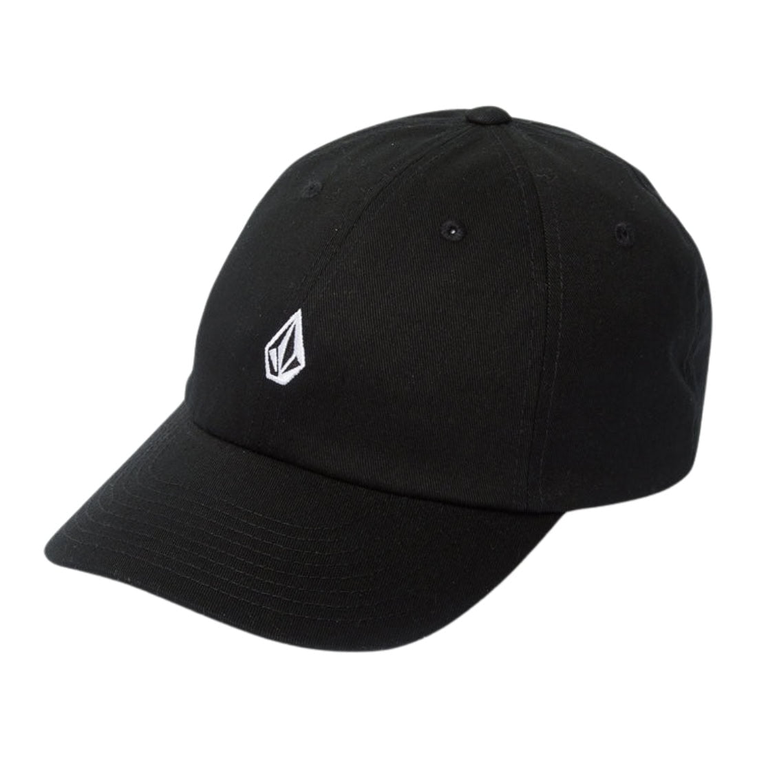 Volcom Full Stone Adj Hat Cap - Black - Strapback Cap by Volcom One Size