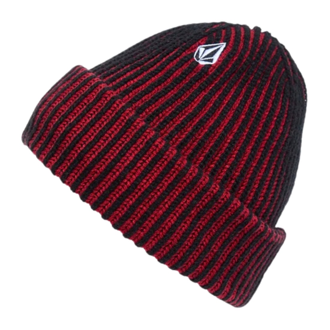Volcom Full Stone Cuff Beanie - Lifeguard Red - Basic Beanie by Volcom