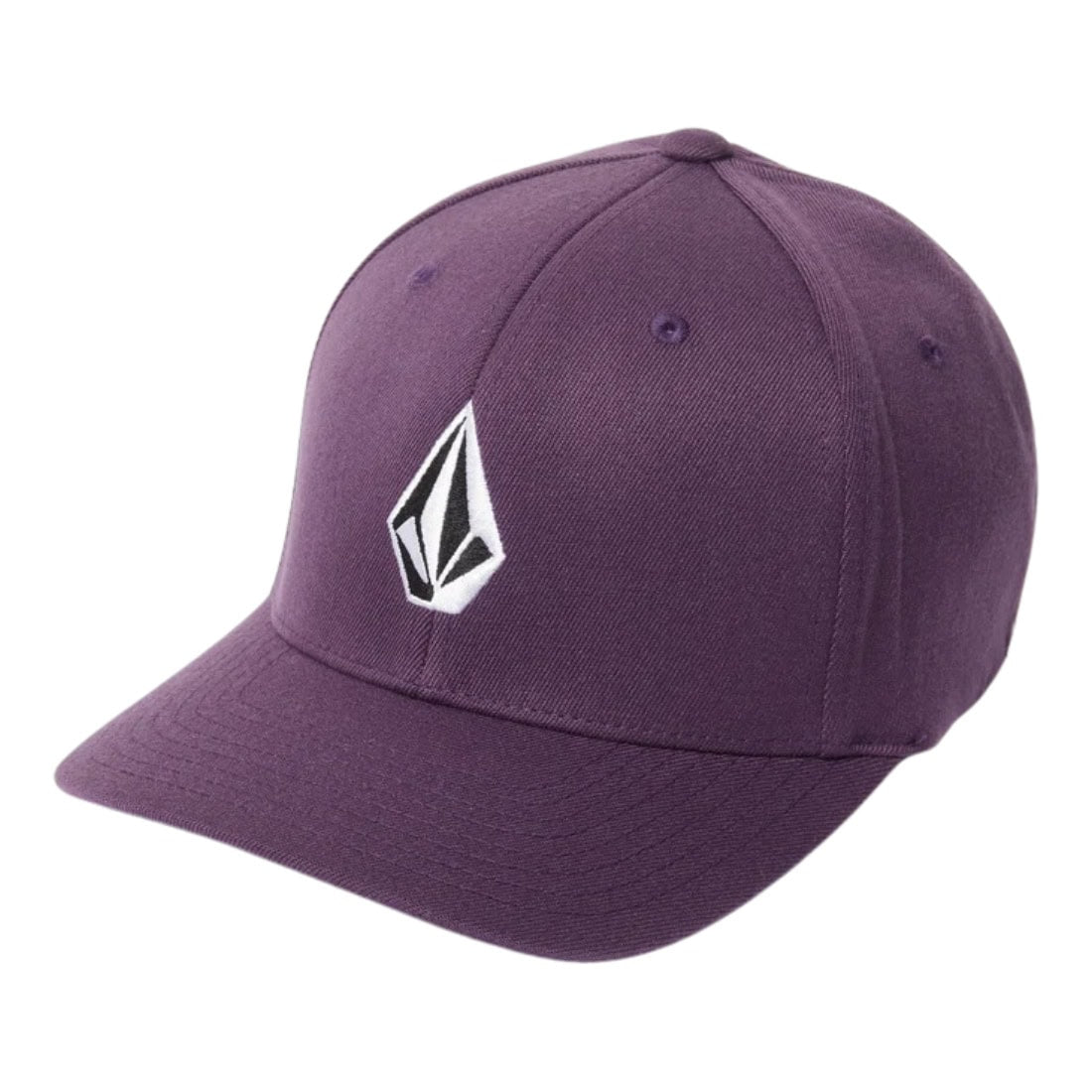 Volcom Full Stone Flexfit Hat Cap - Grape Royal - Baseball Cap by Volcom