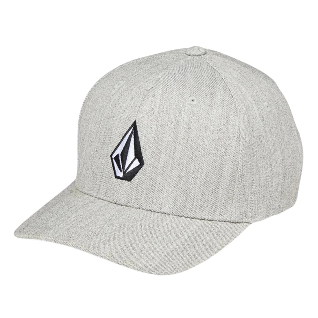 Volcom Full Stone Heather Flexfit Cap - Grey Vintage - Baseball Cap by Volcom