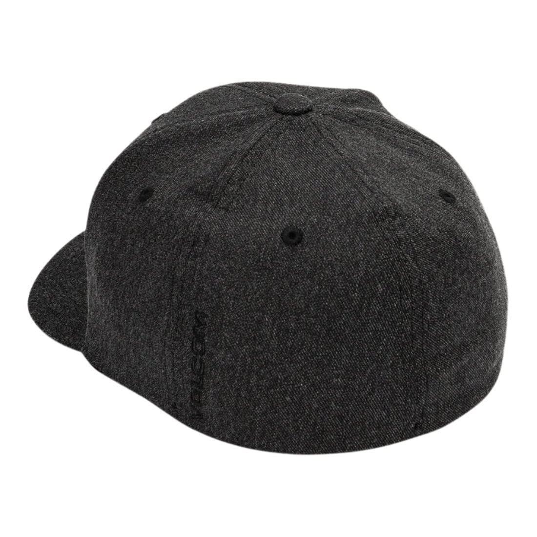 Volcom Full Stone Heather Flexfit Hat Cap - Charcoal Heather - Baseball Cap by Volcom