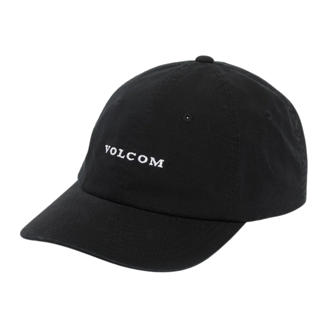 Volcom Full Stone Washed Adj Hat Cap - Black - Strapback Cap by Volcom One Size