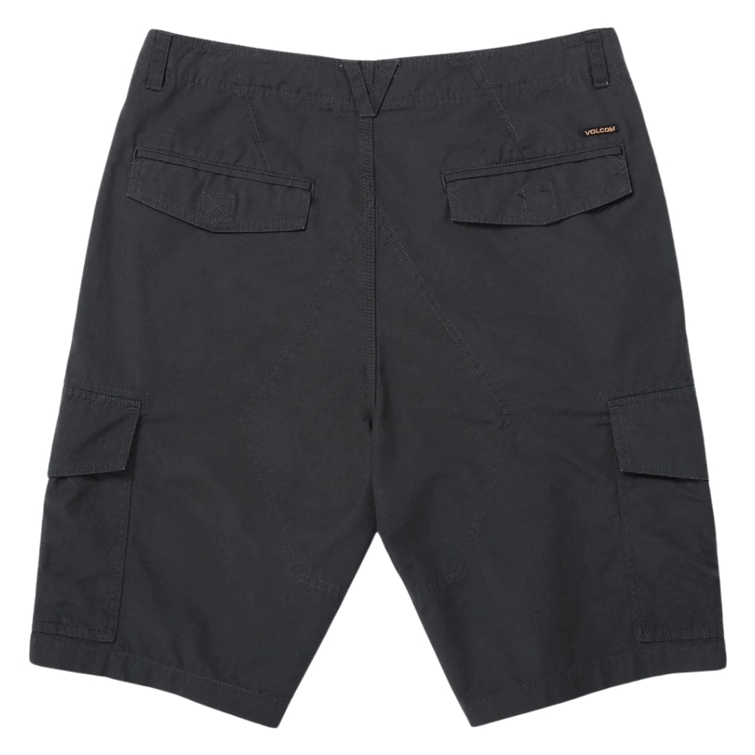 Volcom Grande Barracks 22&quot; Cargo Shorts - Asphalt Black - Mens Cargo Shorts by Volcom