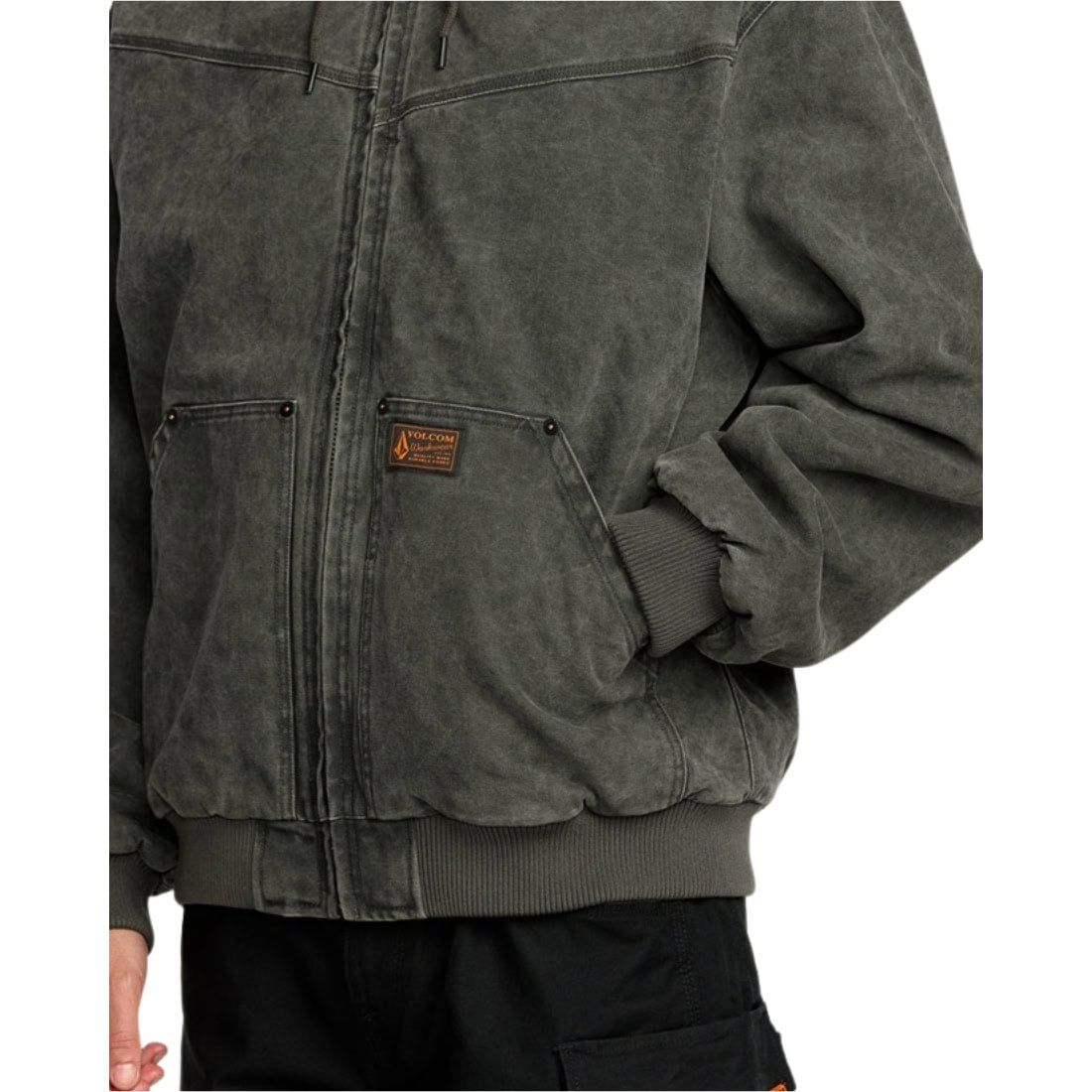 Volcom Hamilstorm Jacket - Rinsed Black - Mens Insulated Jacket by Volcom
