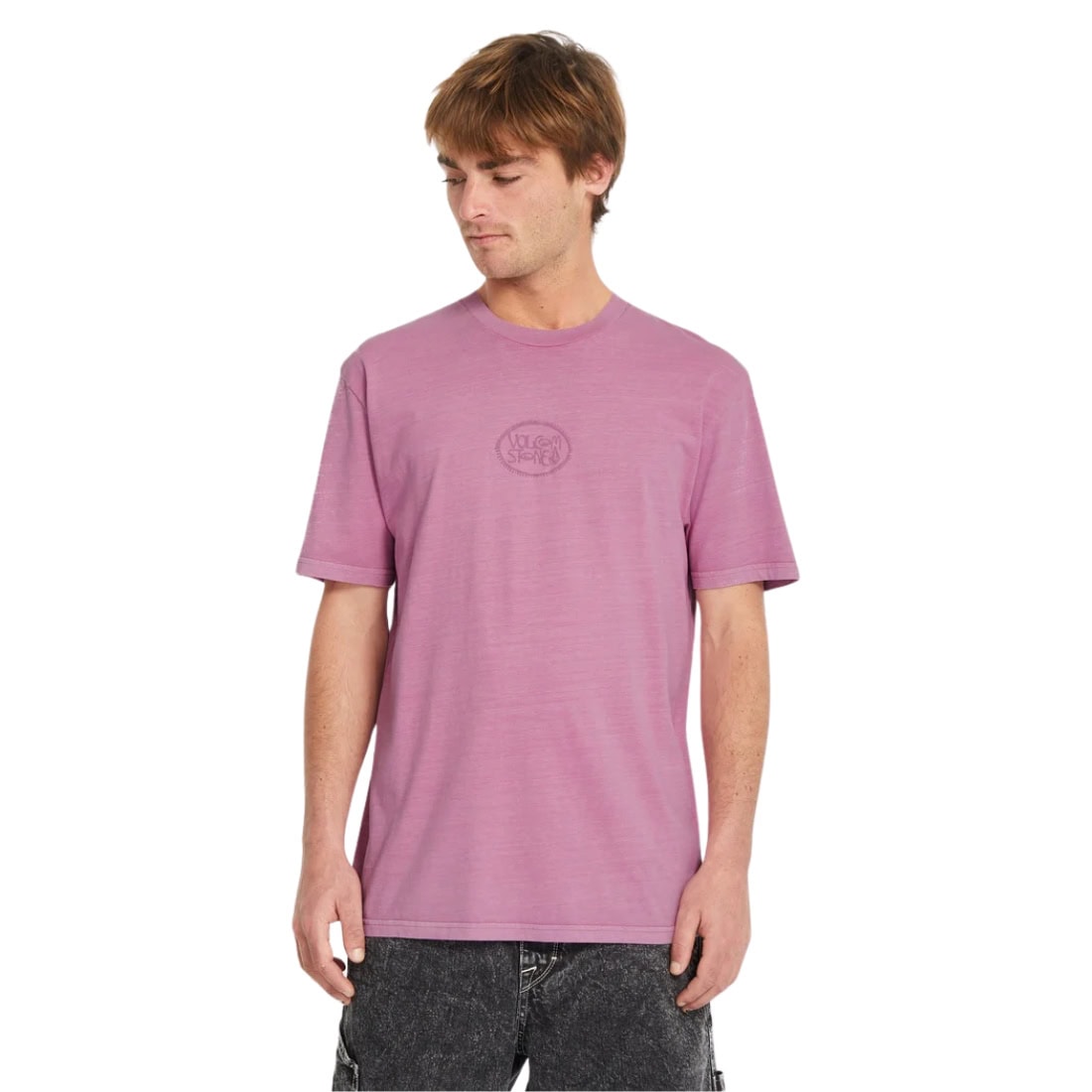 Volcom Handstone PW T-Shirt - Steel Purple - Mens Graphic T-Shirt by Volcom