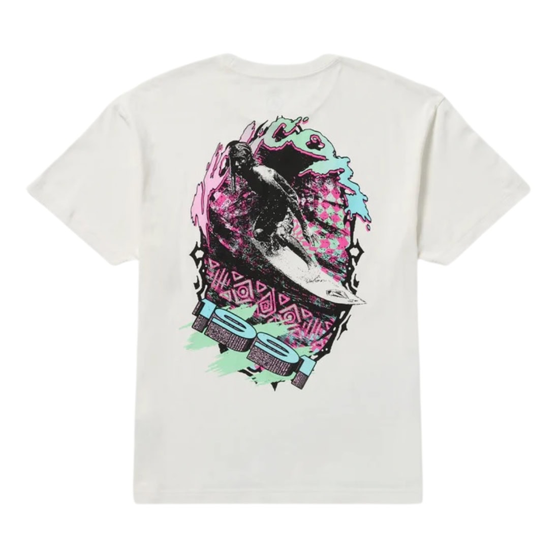 Volcom Heavy Tubes T-Shirt - Off White - Mens Graphic T-Shirt by Volcom
