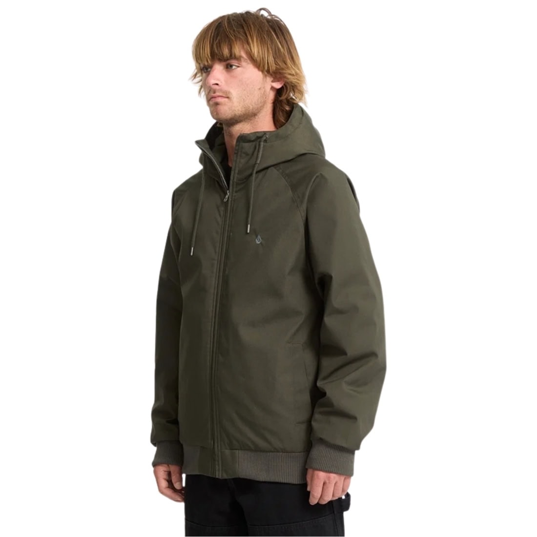 Volcom Hernan 10K Jacket - Rinsed Black - Mens Insulated Jacket by Volcom