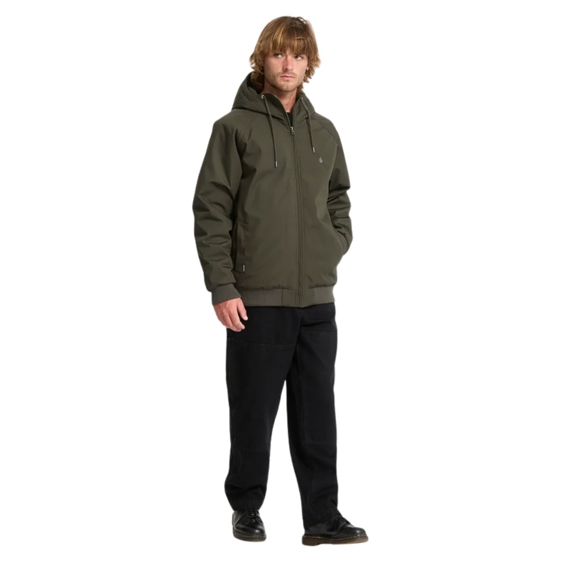 Volcom Hernan 10K Jacket - Rinsed Black - Mens Insulated Jacket by Volcom
