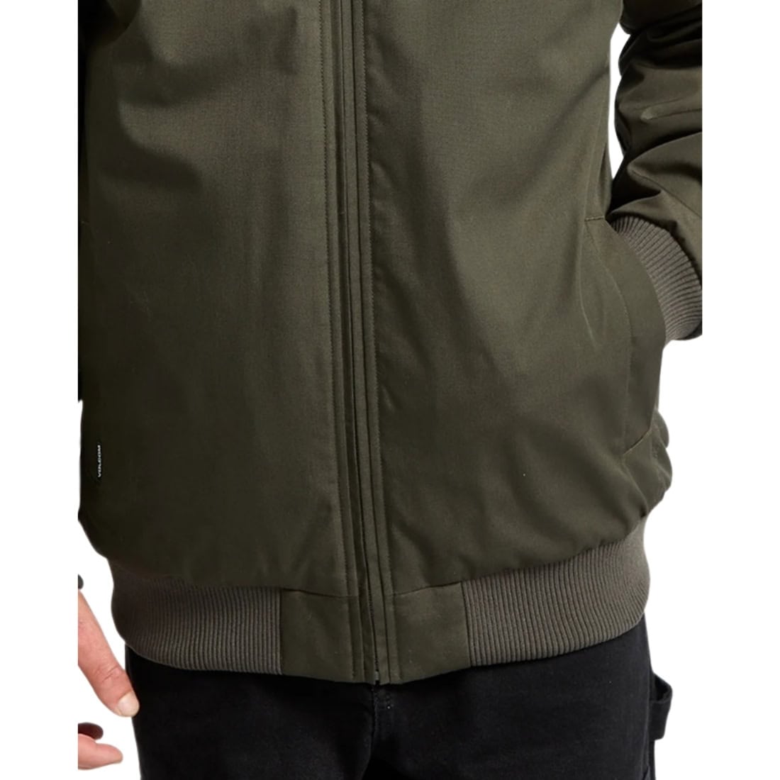 Volcom Hernan 10K Jacket - Rinsed Black - Mens Insulated Jacket by Volcom