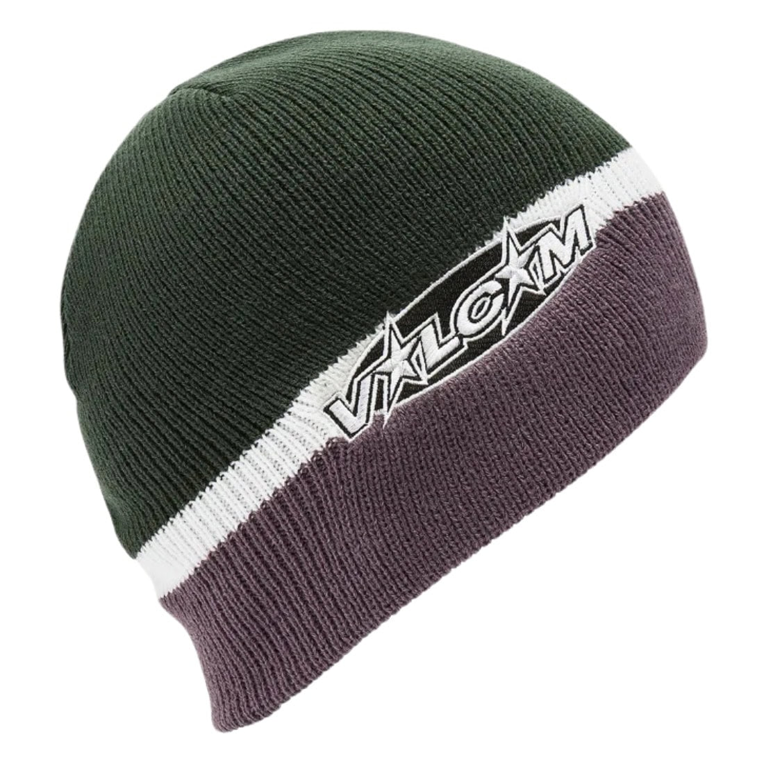 Volcom Hot Tune Beanie - Dark Forest - Fold Beanie by Volcom