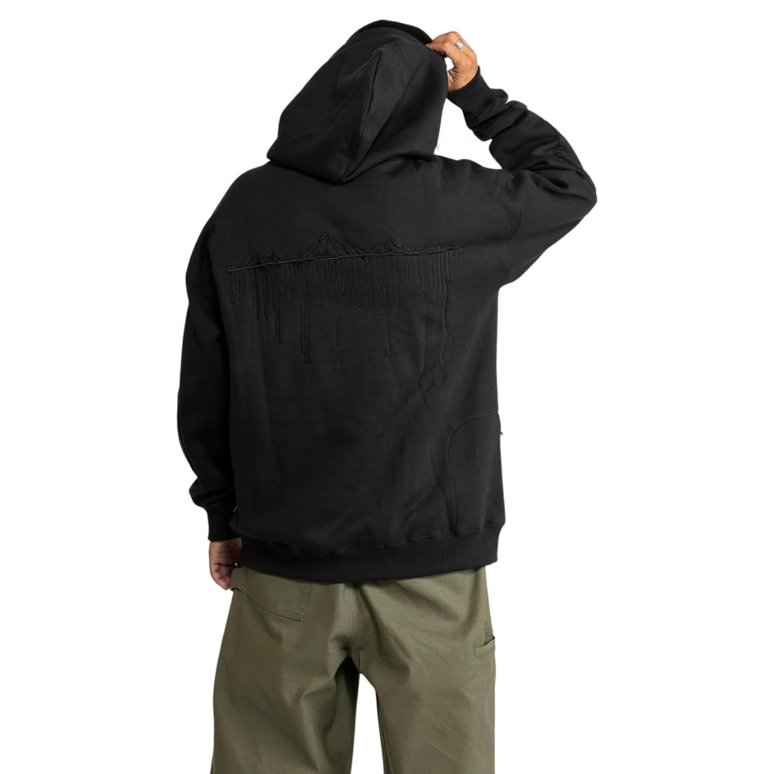 Volcom Iguchi Hood - Black - Mens Pullover Hoodie by Volcom