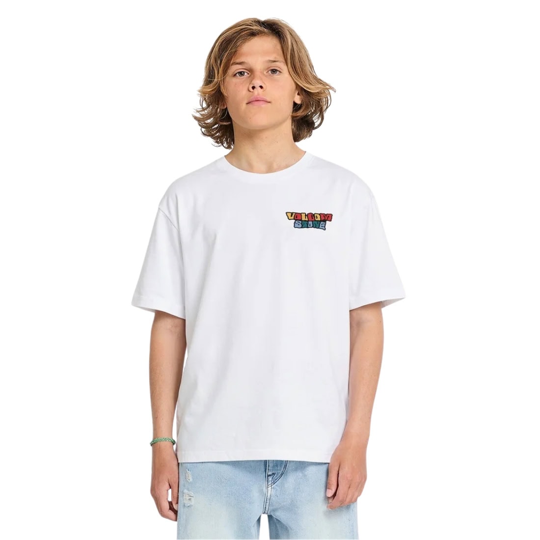 Volcom Kids Altarium Boys T-Shirt - White - Boys Skate Brand T-Shirt by Volcom