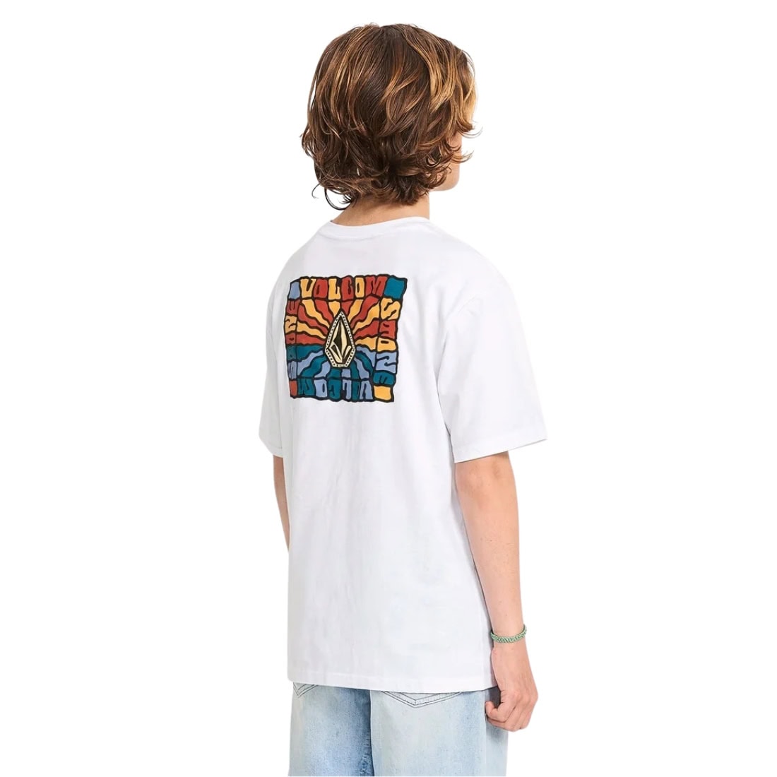 Volcom Kids Altarium Boys T-Shirt - White - Boys Skate Brand T-Shirt by Volcom