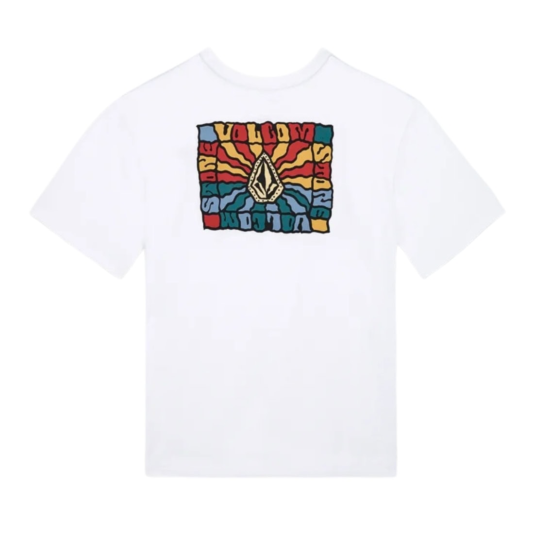 Volcom Kids Altarium Boys T-Shirt - White - Boys Skate Brand T-Shirt by Volcom