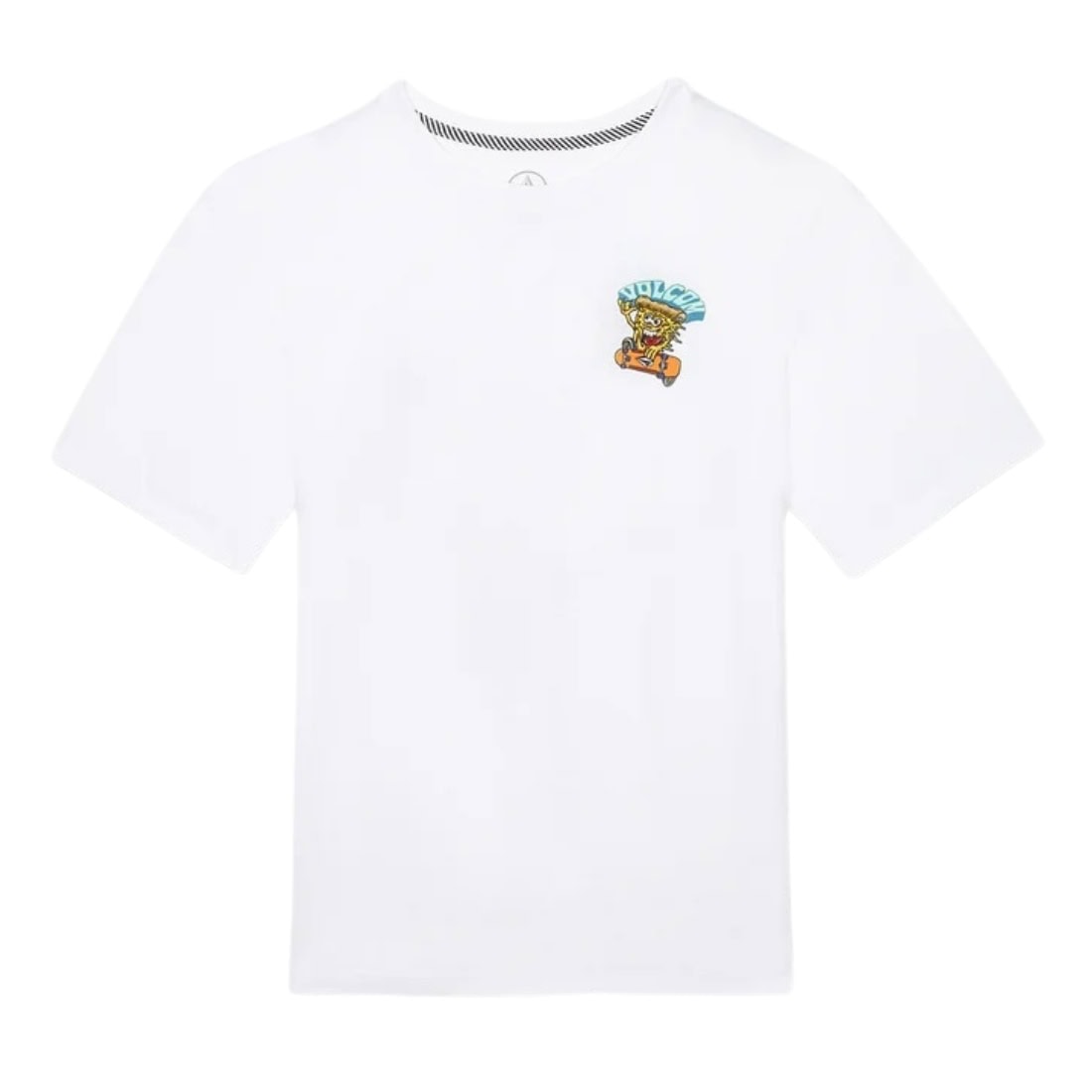 Volcom Kids Breazz Boys T-Shirt - White - Boys Skate Brand T-Shirt by Volcom