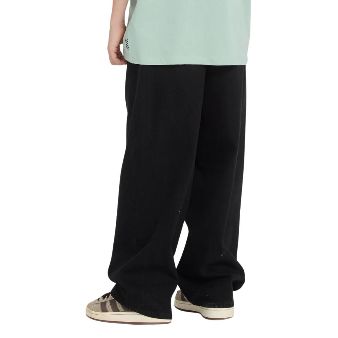 Volcom Kids Chillow Boys Denim - Black - Boys Relaxed/Loose Denim Jeans by Volcom