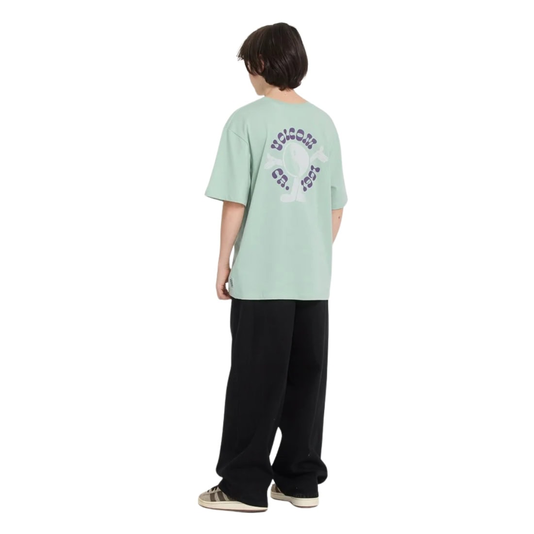 Volcom Kids Chillow Boys Denim - Black - Boys Relaxed/Loose Denim Jeans by Volcom