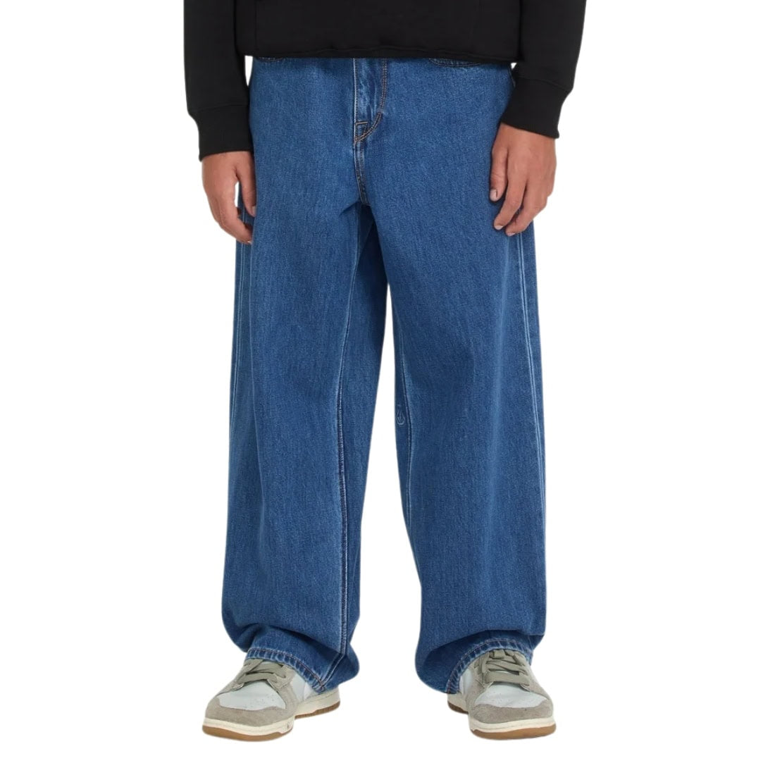 Volcom Kids Chillow Boys Denim - Oliver Stone No Tint - Boys Relaxed/Loose Denim Jeans by Volcom