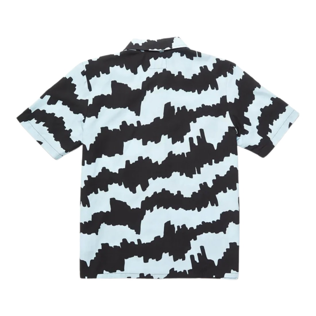 Volcom Kids Cosmic Love Boys Shortsleeve Shirt - Ice Blue - Boys Casual Shirt by Volcom