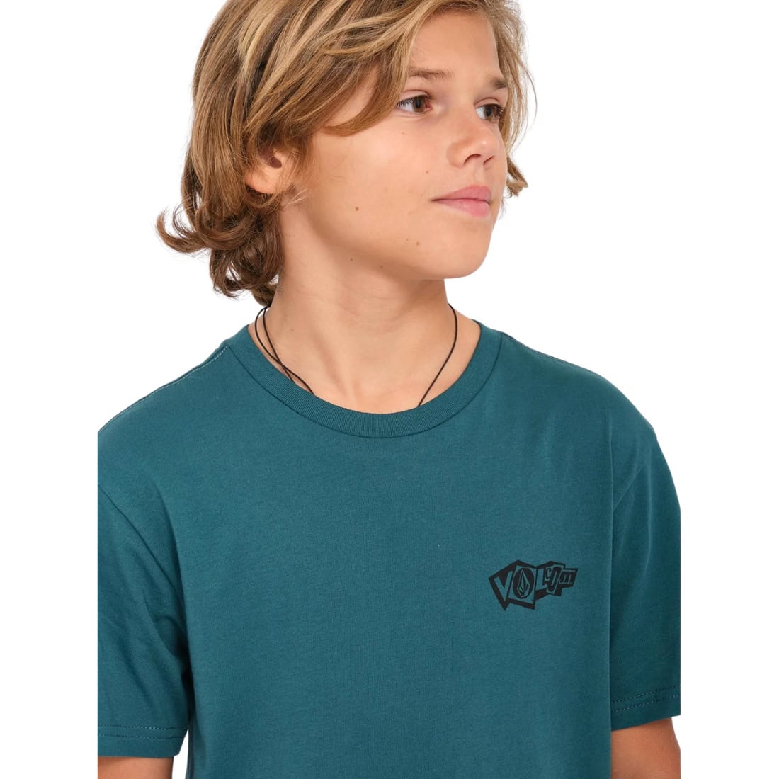 Volcom Kids Drift Out T-Shirt - Evergreen - Boys Skate Brand T-Shirt by Volcom