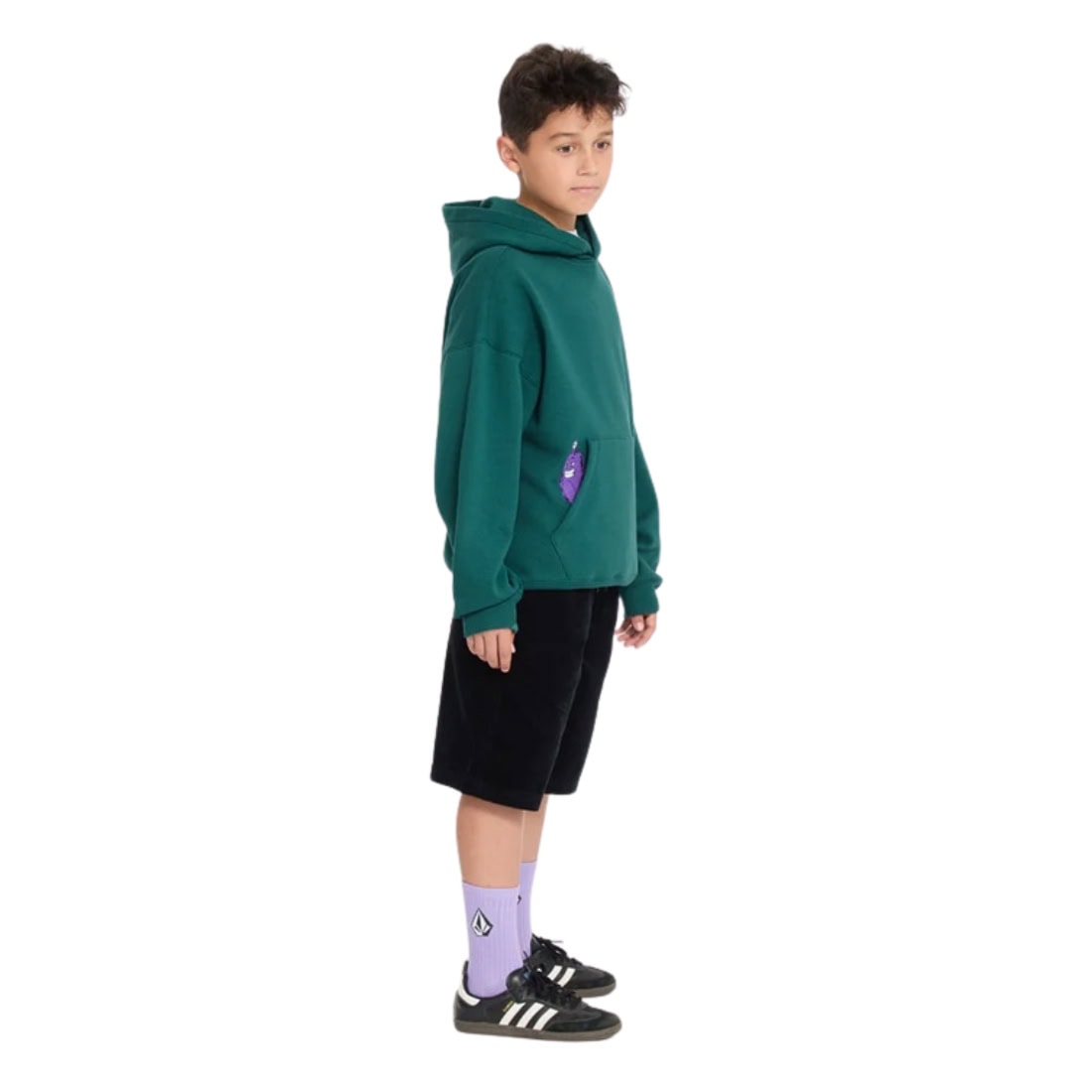 Volcom Kids FA Ben Sanaire Hoodie - Rifle Green - Boys Pullover Hoodie by Volcom