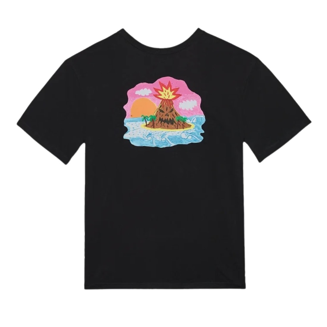 Volcom Kids FA Ozzy 1 Boys T-Shirt - Black - Boys Skate Brand T-Shirt by Volcom
