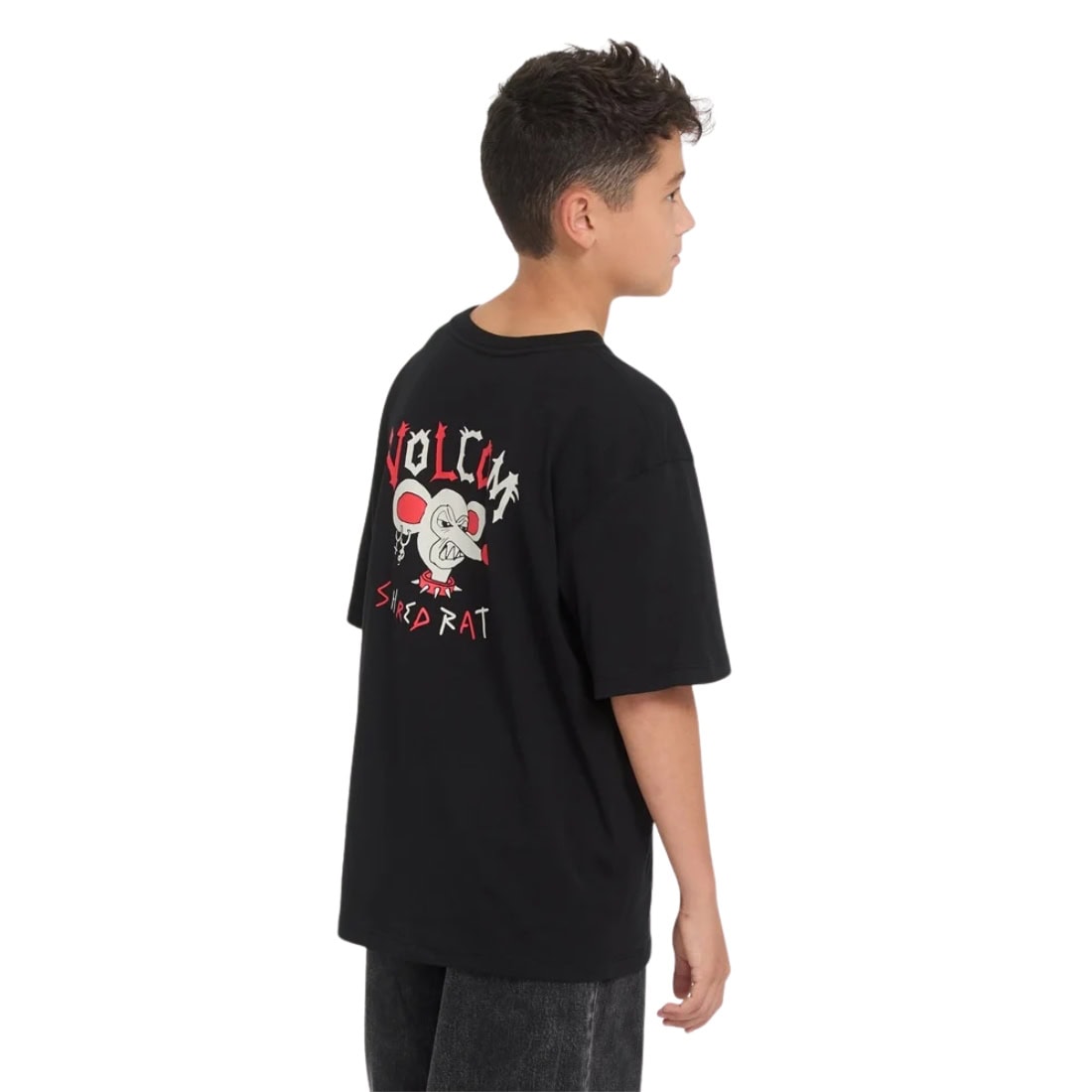 Volcom Kids FA Ozzy 2 Boys T-Shirt - Black - Boys Skate Brand T-Shirt by Volcom