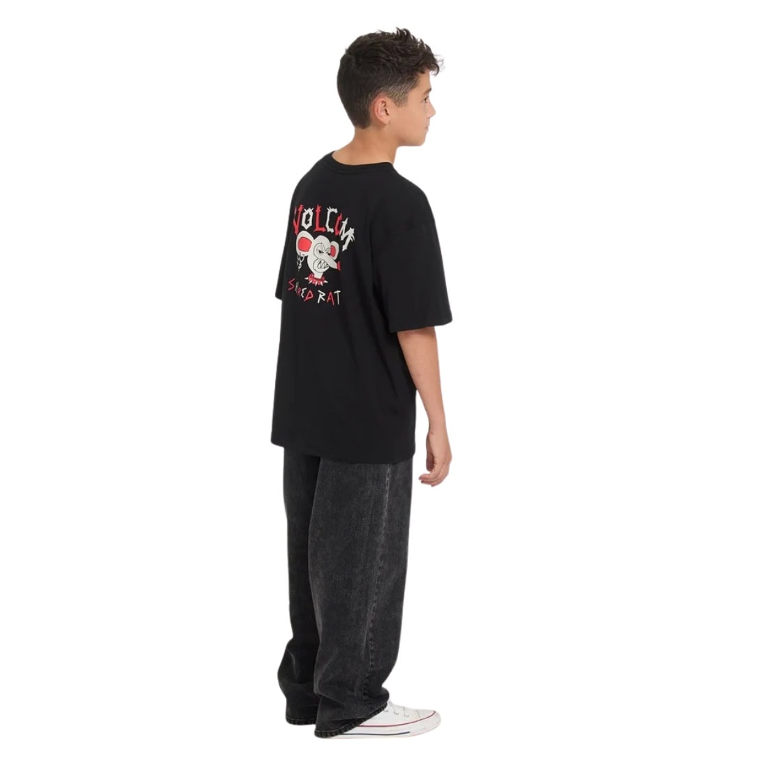 Volcom Kids FA Ozzy 2 Boys T-Shirt - Black - Boys Skate Brand T-Shirt by Volcom