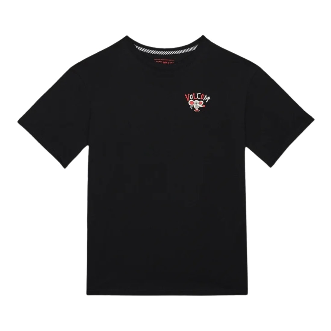 Volcom Kids FA Ozzy 2 Boys T-Shirt - Black - Boys Skate Brand T-Shirt by Volcom