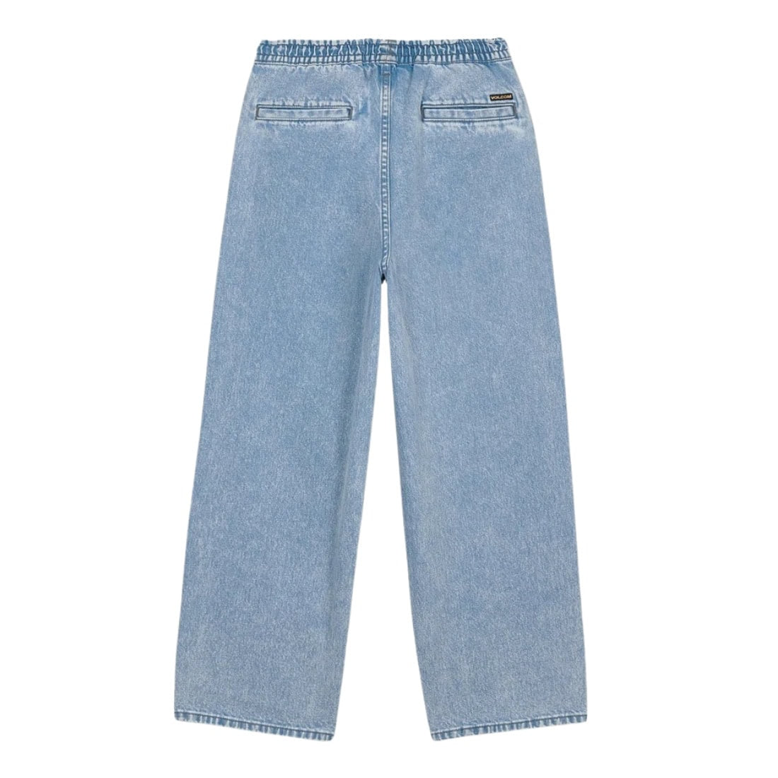 Volcom Kids Freazy Loose EW Boys Denim - Pale Aqua - Boys Relaxed/Loose Denim Jeans by Volcom