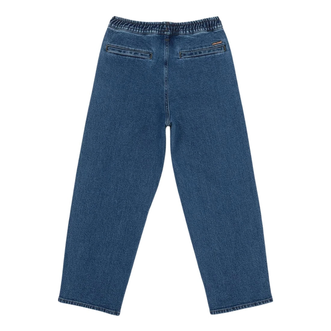 Volcom Kids Freazy Loose Boys Denim Jeans - Washed Blue - Boys Relaxed/Loose Denim Jeans by Volcom