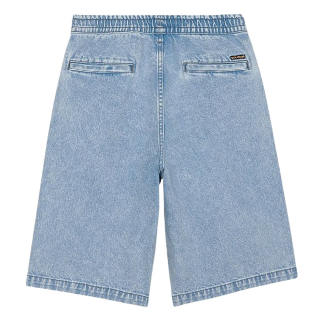 Volcom Kids Freazy Loose Denim Shorts - Pale Aqua - Boys Denim Shorts by Volcom