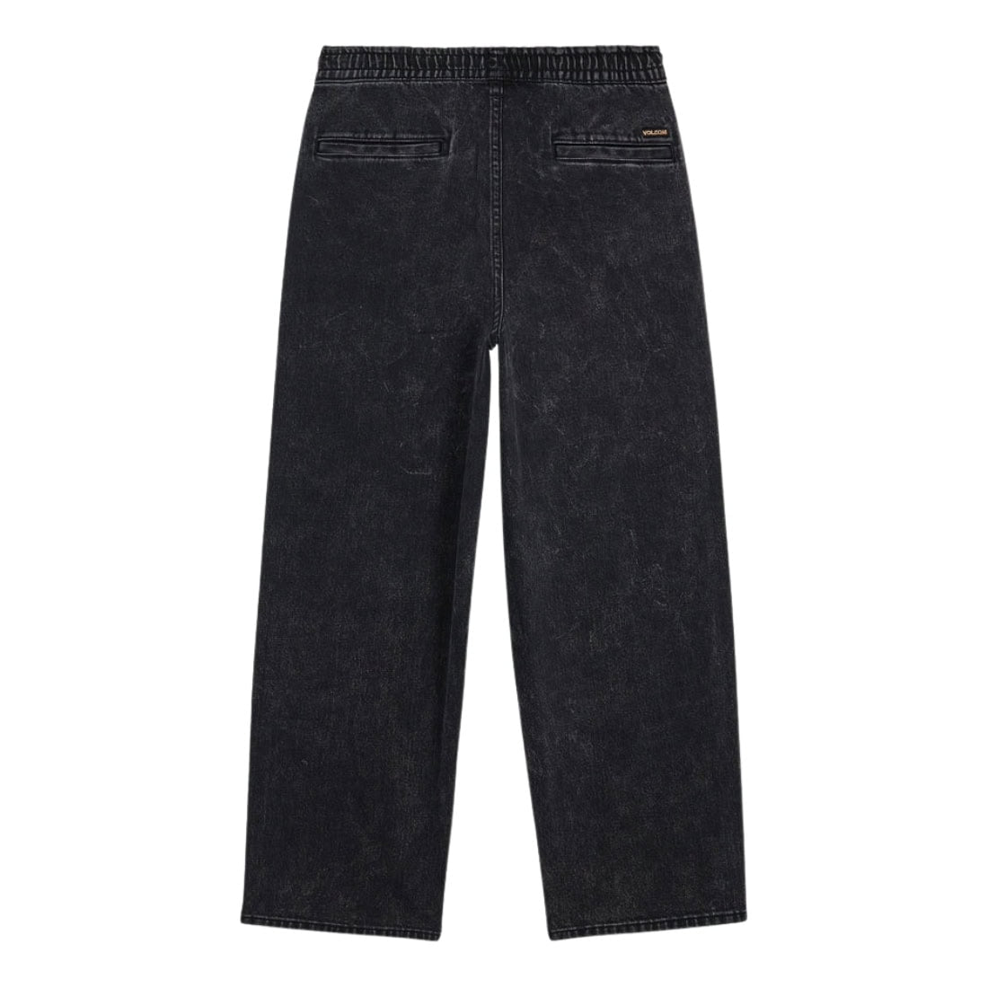 Volcom Kids Freazy Loose EW Boys Denim - Blackity Black - Boys Relaxed/Loose Denim Jeans by Volcom