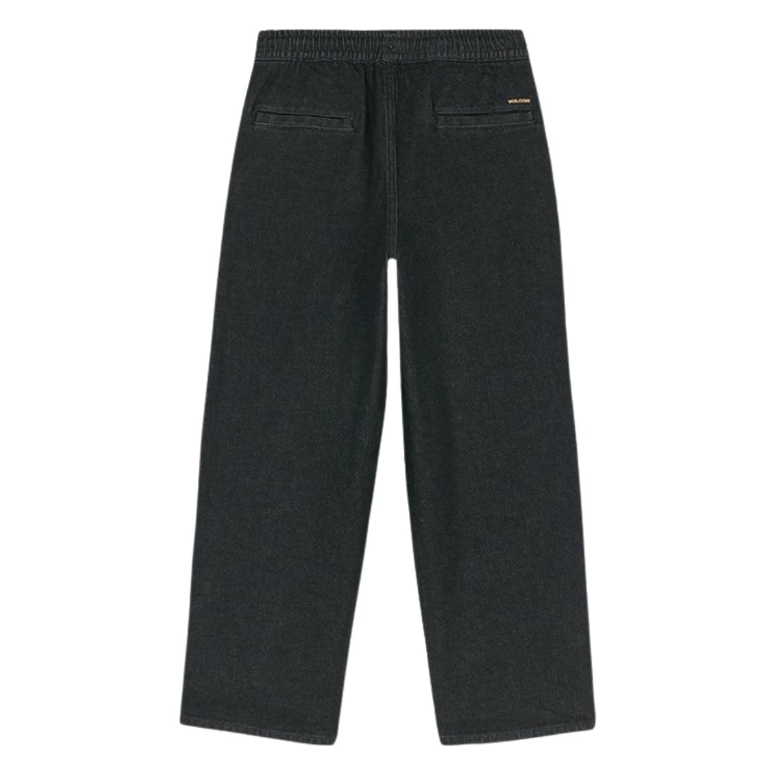 Volcom Kids Freazy Loose EW Denim - Black Wash - Boys Relaxed/Loose Denim Jeans by Volcom