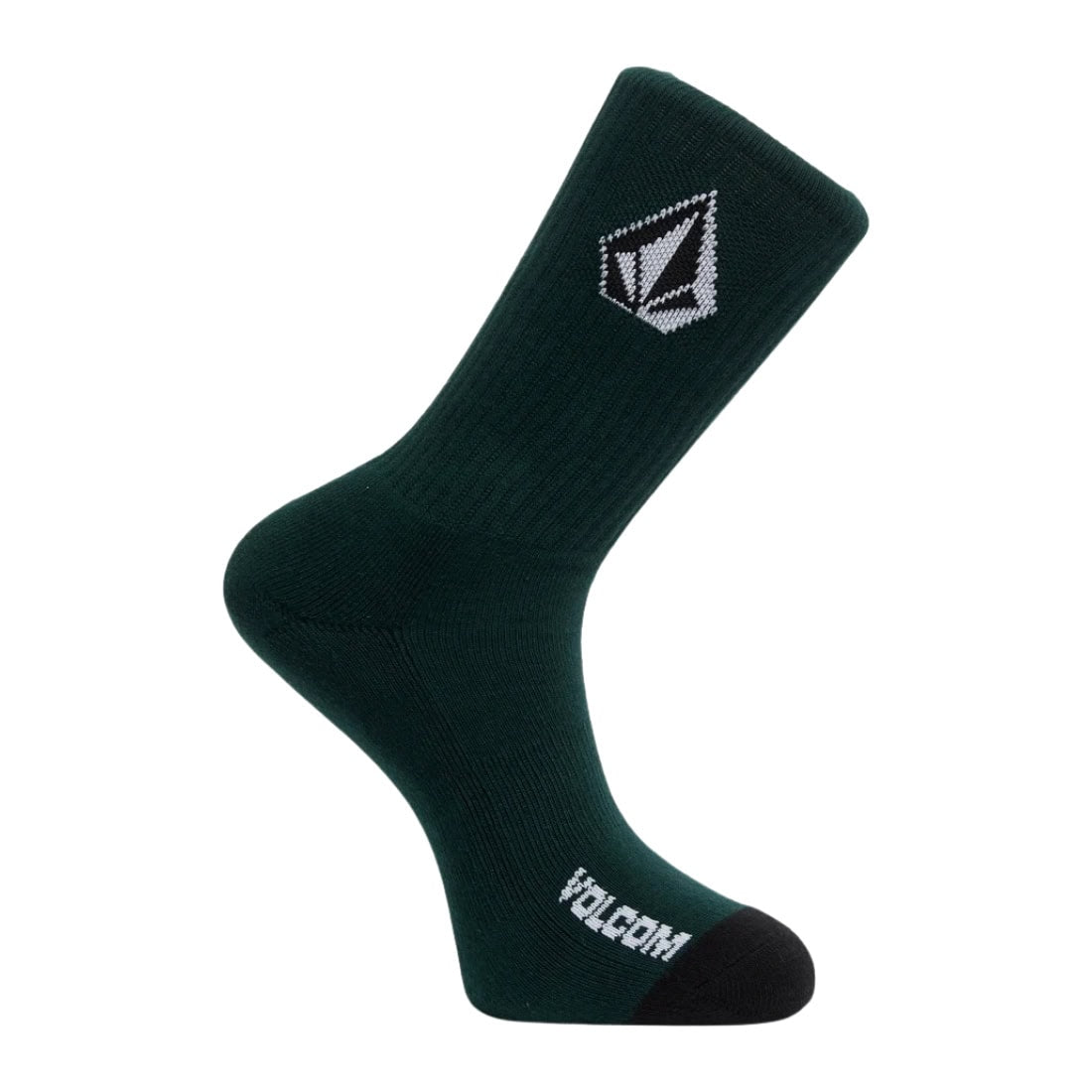 Volcom Kids Full Stone 3 Pack Socks - Multi - Kids Crew Length Socks by Volcom Youth (UK2-4.5)