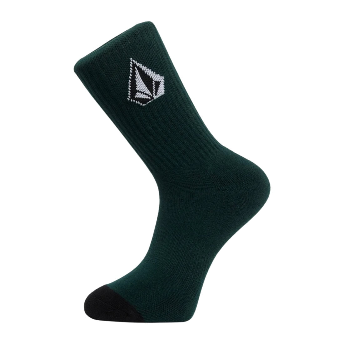 Volcom Kids Full Stone 3 Pack Socks - Multi - Kids Crew Length Socks by Volcom Youth (UK2-4.5)