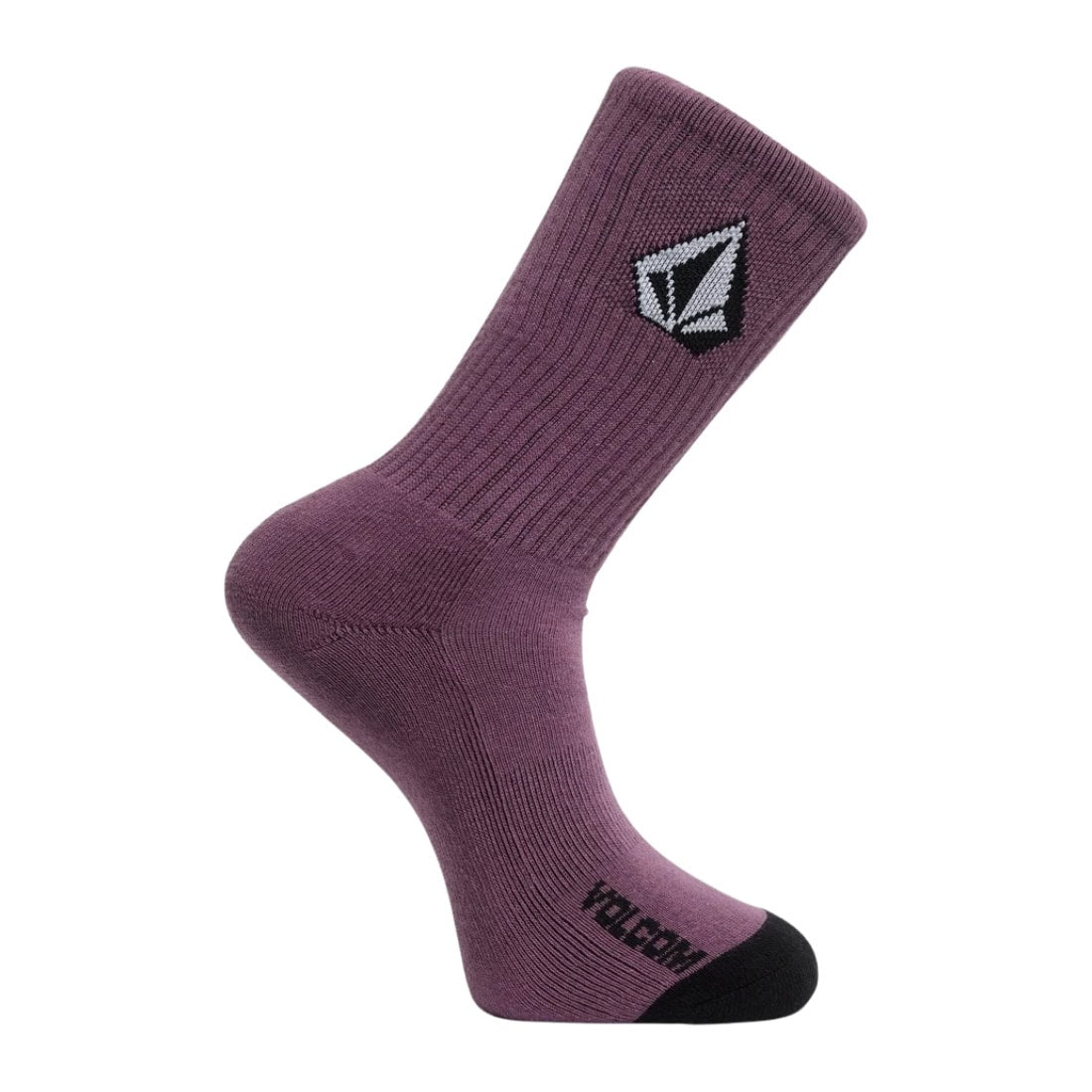 Volcom Kids Full Stone 3 Pack Socks - Multi - Kids Crew Length Socks by Volcom Youth (UK2-4.5)