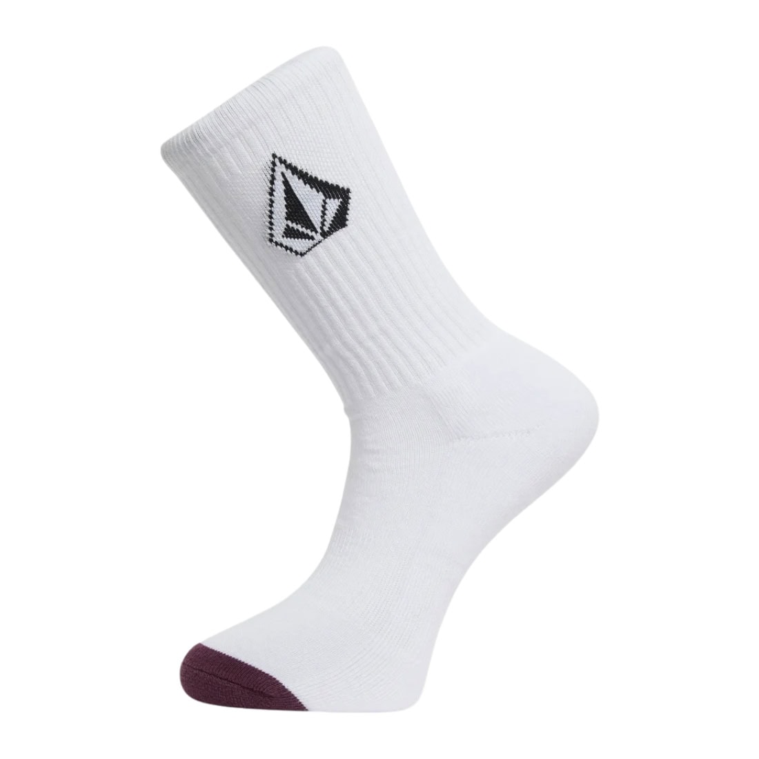Volcom Kids Full Stone 3 Pack Socks - Multi - Kids Crew Length Socks by Volcom Youth (UK2-4.5)